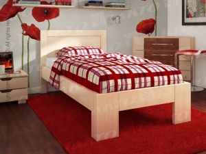 cubo krevet samac 200x80cm od punog drveta